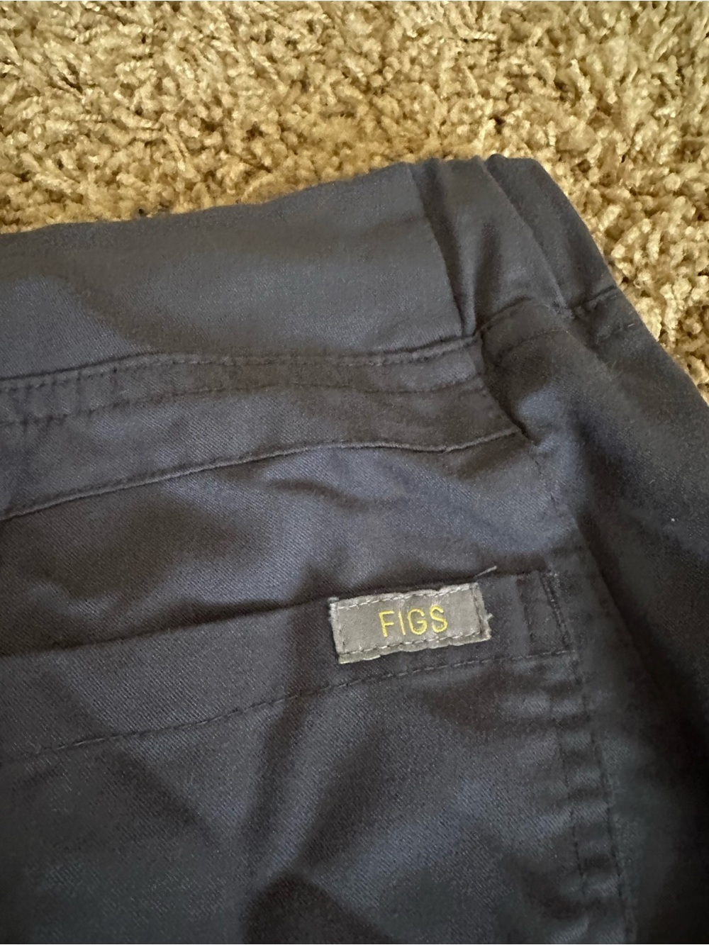 HTF Retired Charcoal Grey Figs Scrub Set XXS - Picture 7 of 12